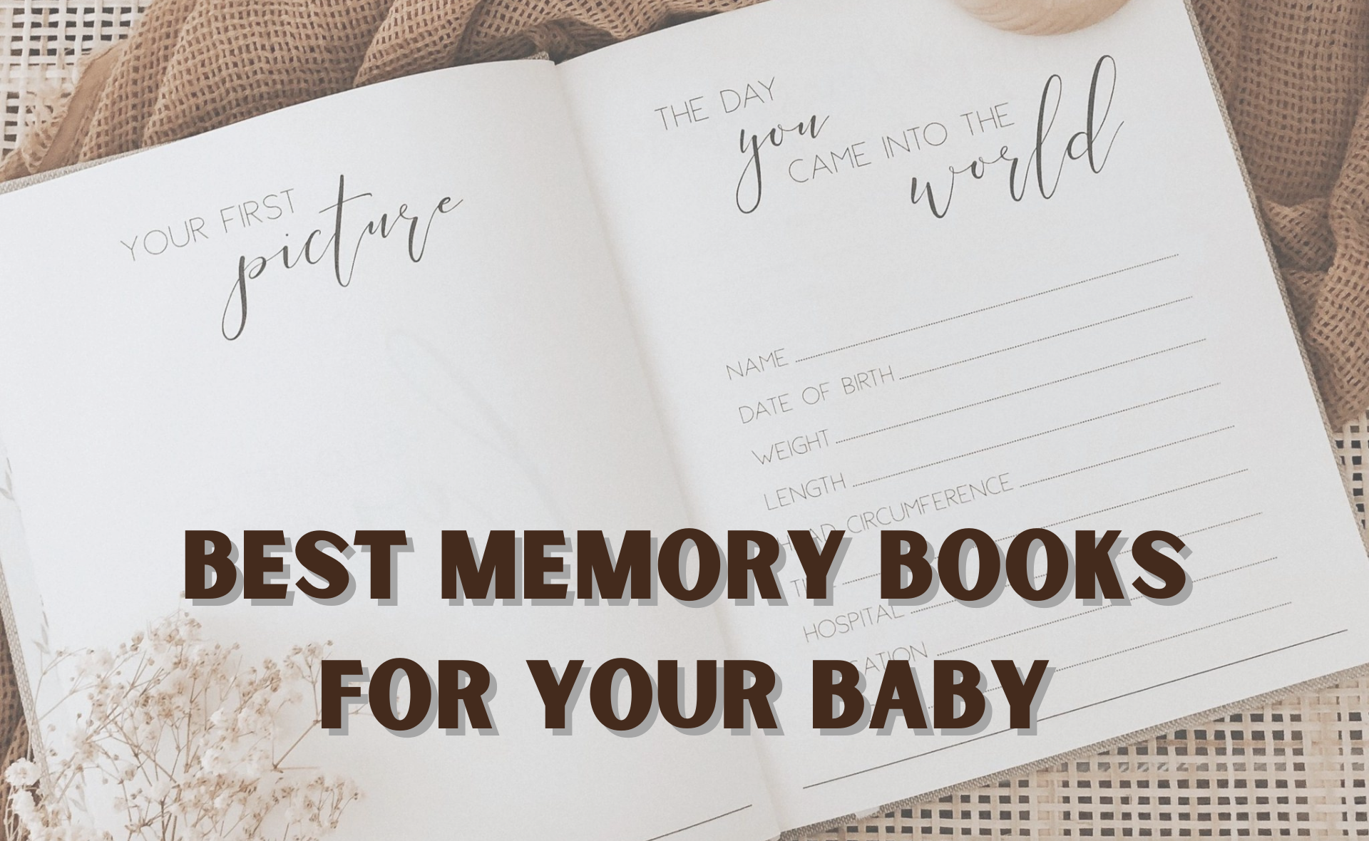 BEST KEEPSAKE BOOKS FOR YOUR BABY